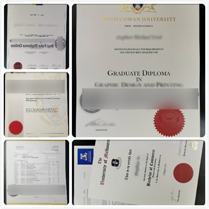 Buy high-quality fake Australian diplomas and transcripts