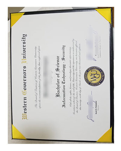 How to buy Western Governors University Fake Diploma Certificate
