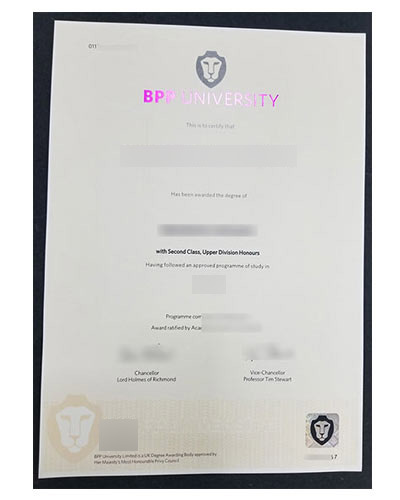 Buy BPP university Fake Degree Diploma Online