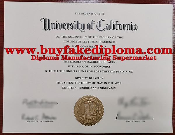 Buy Fake UC Berkeley Degree And Diploma