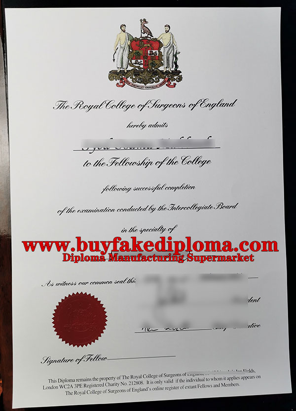 RCS fake diploma certificate-Buy RCS England fake diploma certificate online