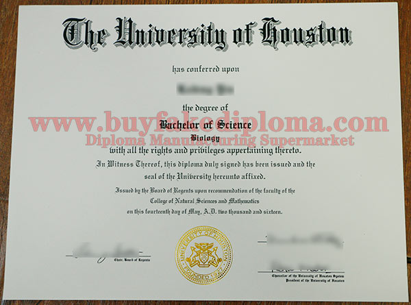 Where to Purchase University of Houston Fake Degree