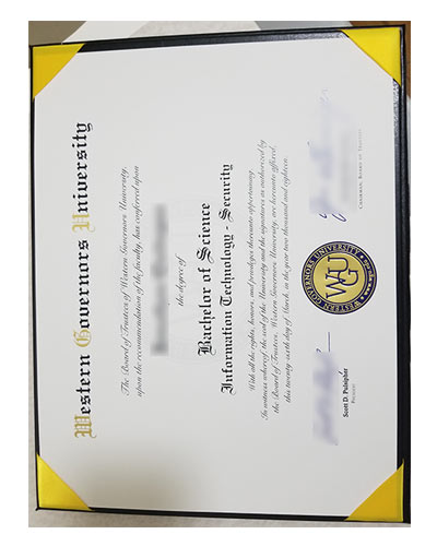 WGU fake degree certificate|buy Western Governors University diploma