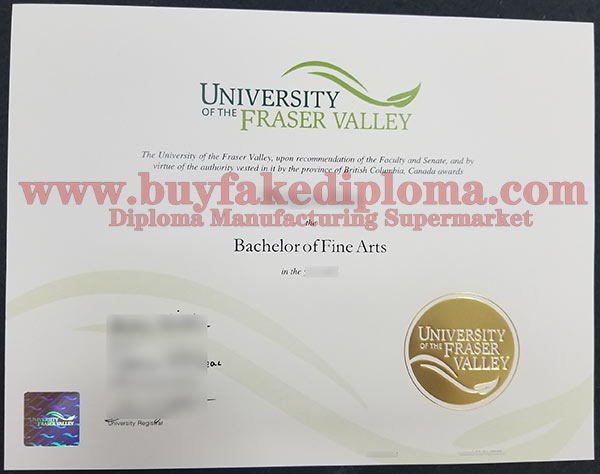 where to buy University of the Fraser Valley fake diploma