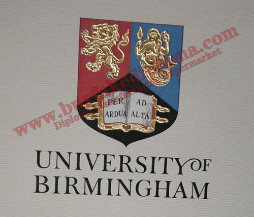 University of Birmingham diploma ICON