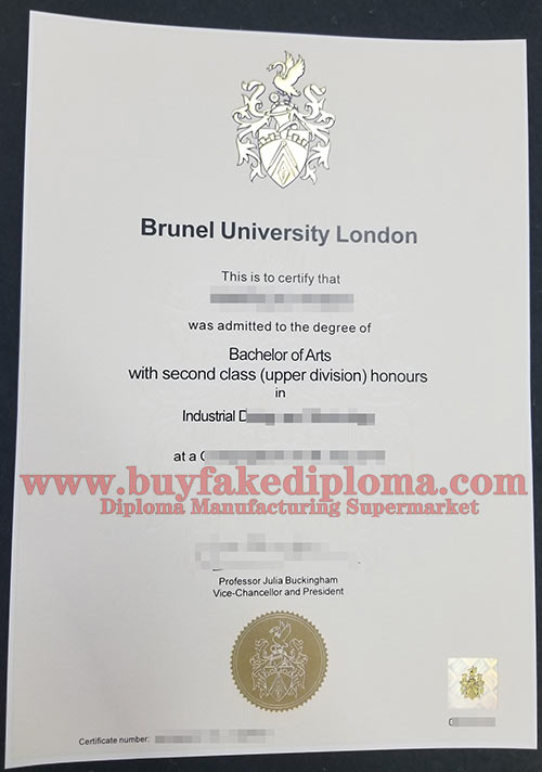 Fake Brunel University London Diploma degree