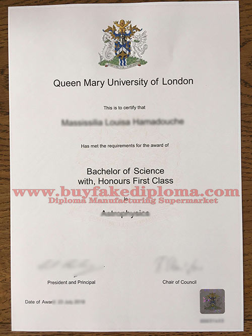 QMUL fake diploma degree certificate