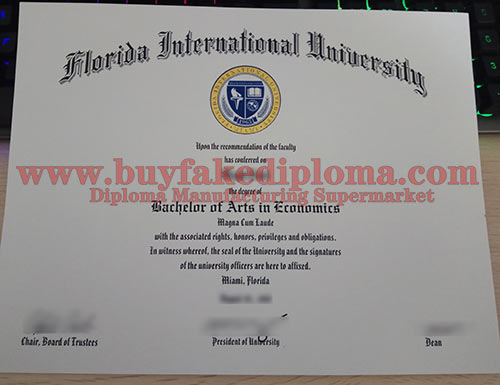 fake Florida International University degree