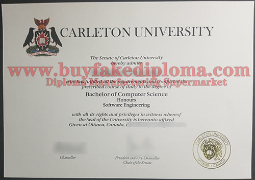 Carleton University fake diploma degree