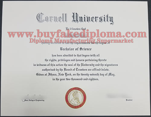 Cornell University fake diploma degree