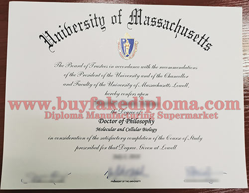 University of Massachusetts fake diplome degree