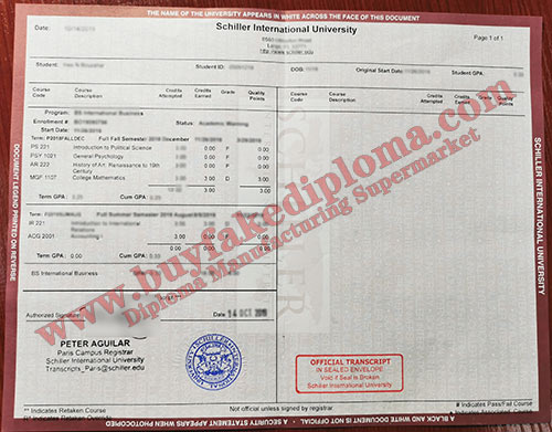 SIU Fake Transcript Certificate