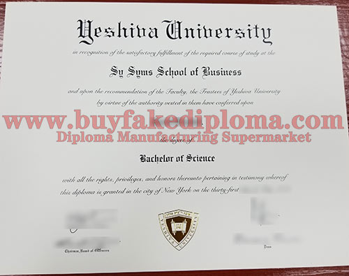Yeshiva University fake diploma degree