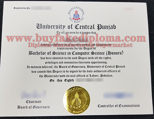 UCP fake diploma degree Certificate