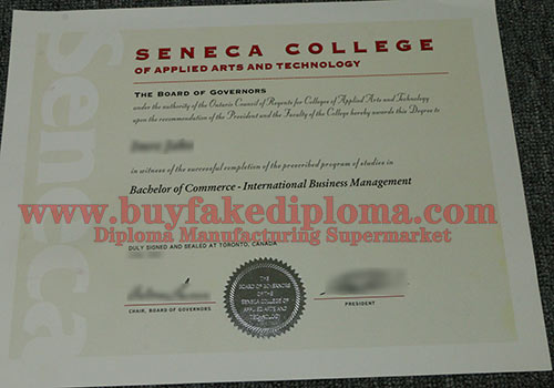 Seneca College fake diploma degree