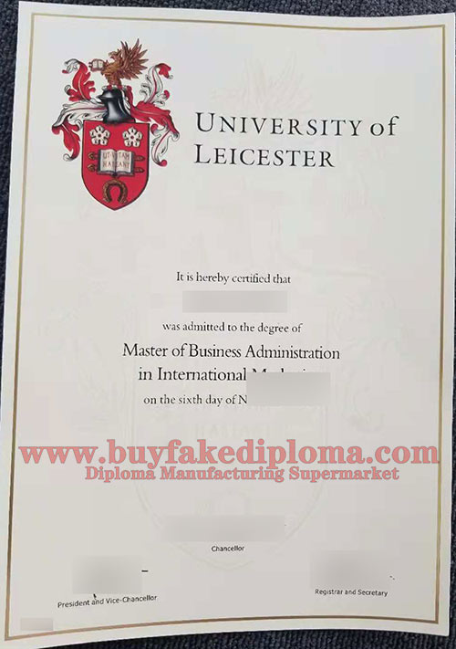 University of Leiceste fake diploma