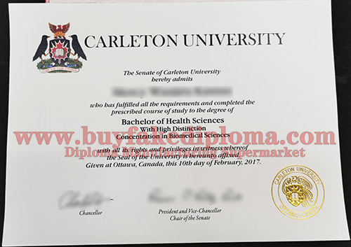 Carleton University diploma degree