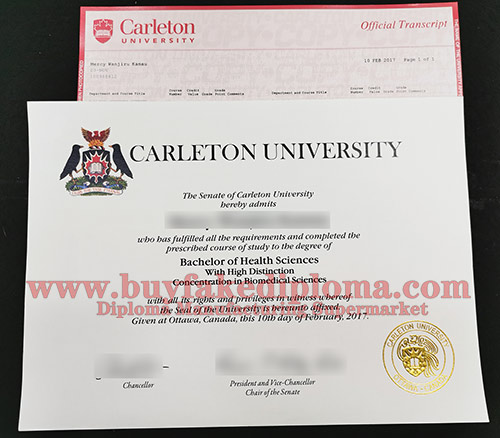 Carleton University diploma degrees