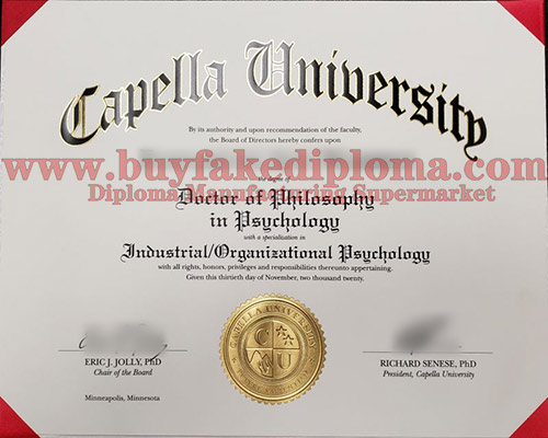 University of Capella Psychological profession diploma
