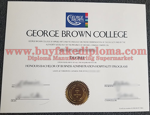 Buy George Brown College degree