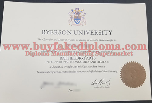 Buy Ryerson University degree