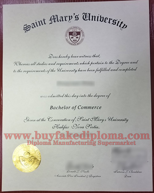 Universidad Santa María diploma