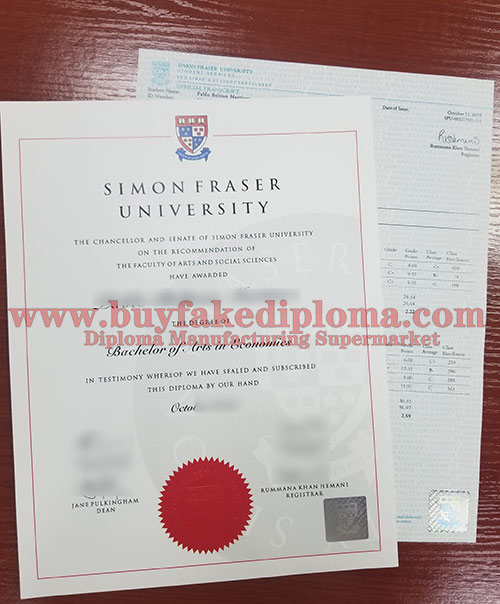 Simon Fraser University (SFU)diploma