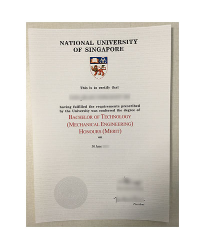 Order NUS degree-How to buy NUS Fake diploma certificate?