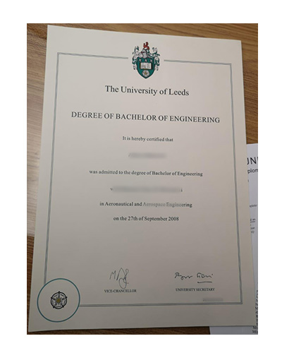 Buy fake University of Leeds Certificate-University