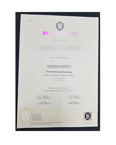 Buy BPP university Fake Degree Diploma Certificate 