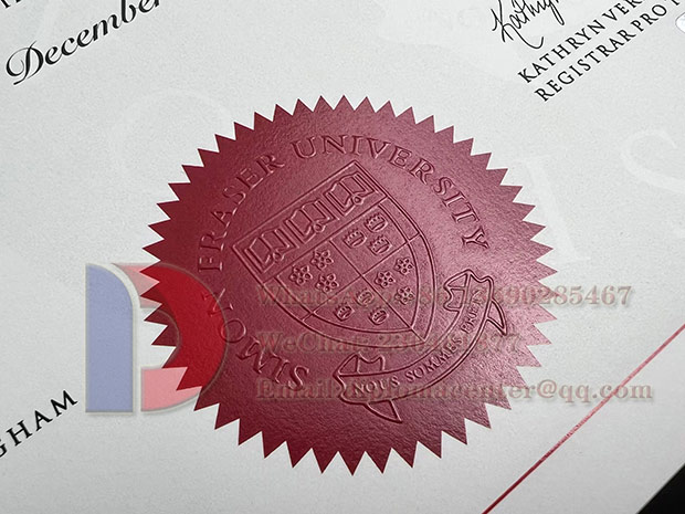 Fake SFU degree Certificates