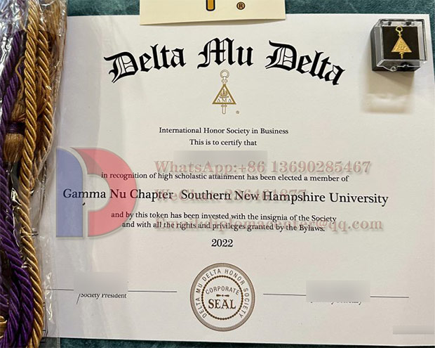 Delta Mu Delta fake certificates