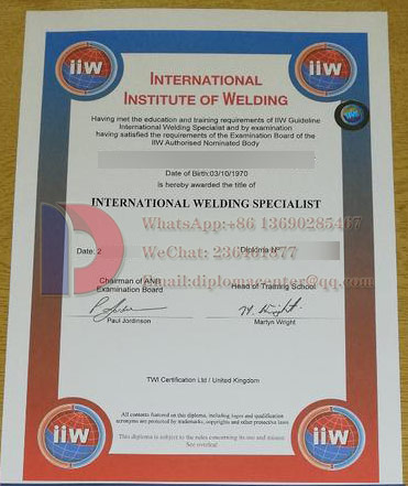 IIW Fake certificates