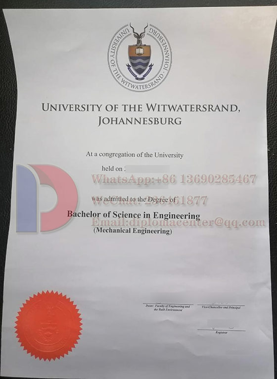 Wits University Certificate