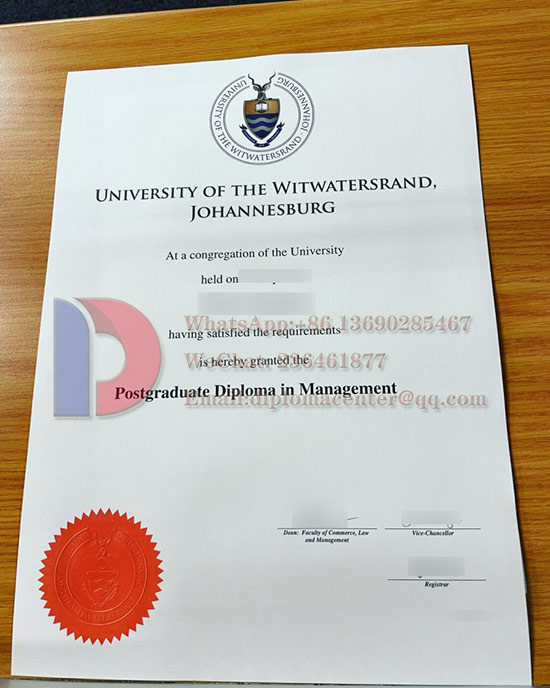 Wits University Certificates