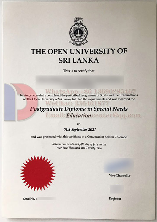 OUSL Diploma 2021 edition