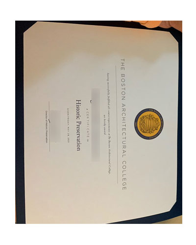How much it costs to buy a fake Boston Architectural College certificate