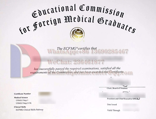 ECFMG Certificates
