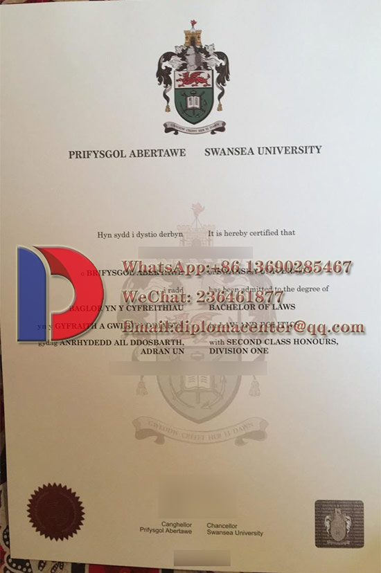 fake Swansea University certificate