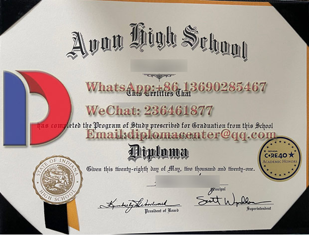 High School diploma certificate