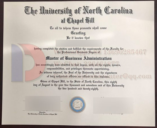 fake UNC Chapel diploma certificates