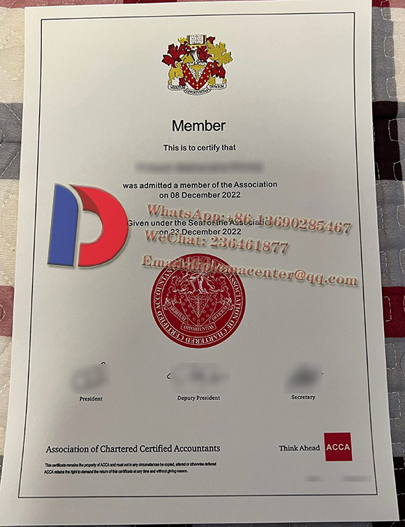 ACCA Certificate