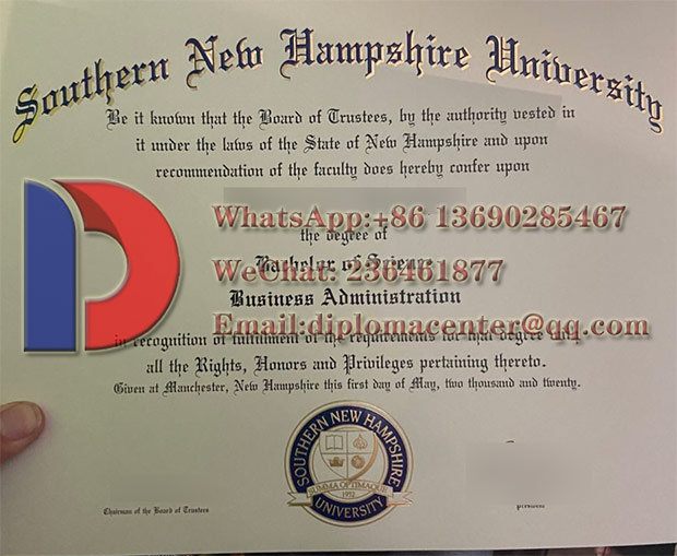 fake SNHU certificates
