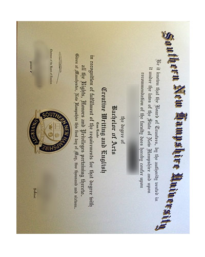 How much it costs to buy a fake SNHU degree Certificate