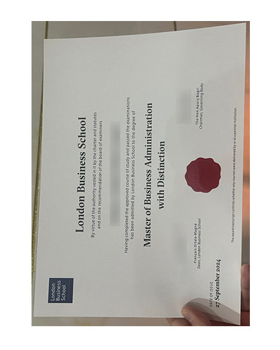 Where can I buy a London Business School Diegree Certificate