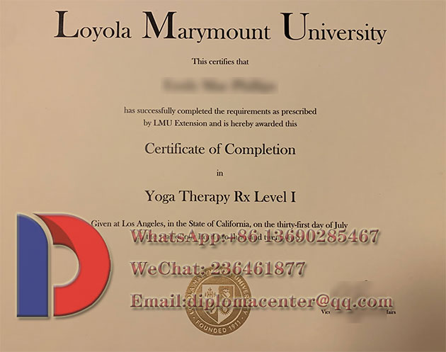 Loyola Marymount University degree