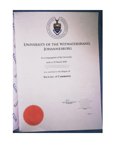 How do I get my  University of Witwatersrand in diploma Certificate?