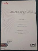 What is the NCFE CACHE Level 3 certificate?