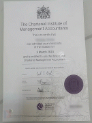How much does it cost to buy a fake CIMA certificate