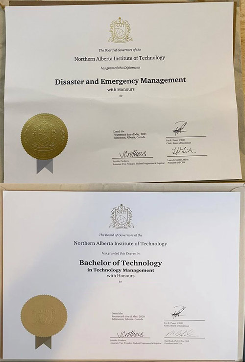 Fake NAIT Diploma Certificate
